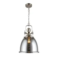 Светильник подвесной Darunia APL.629.06.01 Aployt чёрный серый 1 лампа, основание никель в стиле современный 