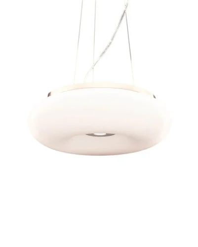 Светильник подвесной Biante LDP 1104-480 Lumina Deco белый 4 лампы, основание серебряное в стиле современный 