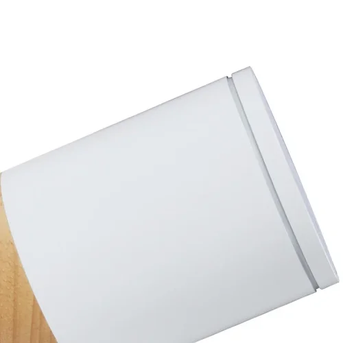 Светильник потолочный WOOD A 141159-26 ImperiumLoft белый 1 лампа, основание коричневое в стиле скандинавский  фото 5