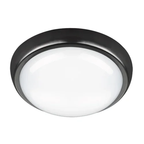 Потолочный светильник LED Opal 357507 Novotech уличный IP54 чёрный 1 лампа, плафон чёрный в стиле хай-тек современный LED