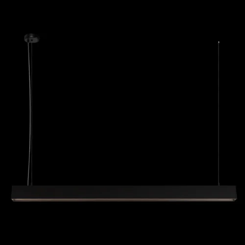 Светильник подвесной LED Vim 10318/A Black LOFT IT чёрный 1 лампа, основание чёрное в стиле современный хай-тек линейный фото 2
