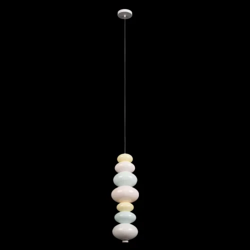 Светильник подвесной LED Macaroon 10271P/B LOFT IT разноцветный 1 лампа, основание белое в стиле  молекула шар фото 4