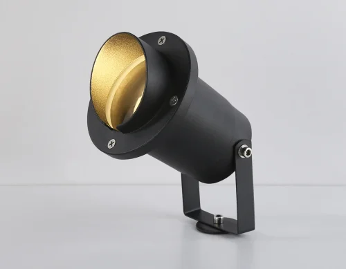 Прожектор ST6339 Ambrella light уличный IP65 чёрный 1 лампа, плафон чёрный в стиле хай-тек современный GU10 фото 2