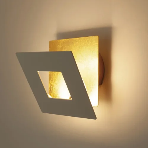 Бра LED Dalia 8117 Mantra золотой коричневый на 1 лампа, основание золотое коричневое в стиле современный хай-тек  фото 7