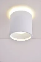 Светильник накладной LED Torino OML-100309-16 Omnilux белый 1 лампа, основание белое в стиле хай-тек круглый