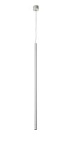 Светильник подвесной LED CLT 036С800 WH Crystal Lux белый 1 лампа, основание белое в стиле минимализм современный трубочки