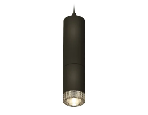 Светильник подвесной Techno spot XP6313001 Ambrella light чёрный 1 лампа, основание чёрное в стиле современный хай-тек 