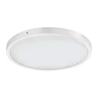 Светильник потолочный LED Fueva 1 97266 Eglo белый 1 лампа, основание белое в стиле хай-тек современный 