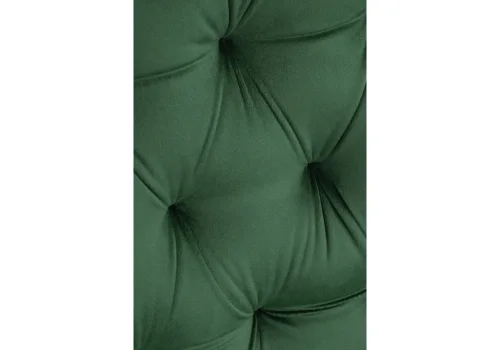 Стул на металлокаркасе Гояр изумрудный / черный глянец 464206 Woodville, зелёный/велюр, ножки/металл/чёрный, размеры - ****510*610 фото 6