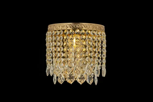Бра Castellana E 2.10.502 G Arti Lampadari прозрачный на 1 лампа, основание золотое в стиле классический  фото 2