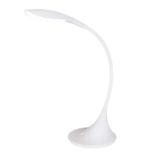Настольная лампа LED DAMBERA 94674 Eglo белая 1 лампа, основание белое полимер в стиле для кабинета, офиса 