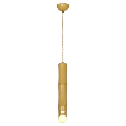 Светильник подвесной LSP-8563 Lussole бежевый 1 лампа, основание бежевое в стиле кантри 