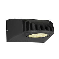 Настенный светильник Versus 3029-1W Favourite уличный IP54 чёрный 1 лампа, плафон прозрачный в стиле современный LED