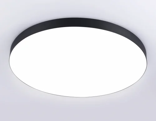 Светильник потолочный LED Air Alum FV5542 Ambrella light чёрный 1 лампа, основание чёрное в стиле современный хай-тек  фото 2