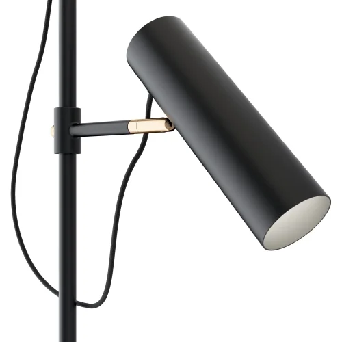 Торшер Bansky MOD129FL-01B Maytoni  чёрный 1 лампа, основание чёрное в стиле хай-тек минимализм
 фото 4