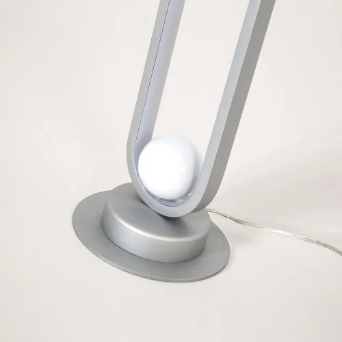 Настольная лампа LED Altus 4222-1T F-promo матовая серебро 1 лампа, основание матовое серебро металл в стиле современный  фото 3