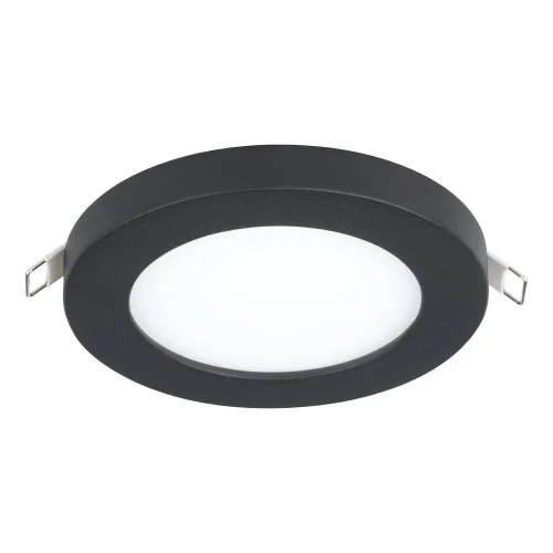 Светильник точечный LED Fueva Flex 900934 Eglo чёрный 1 лампа, основание чёрное в стиле современный 