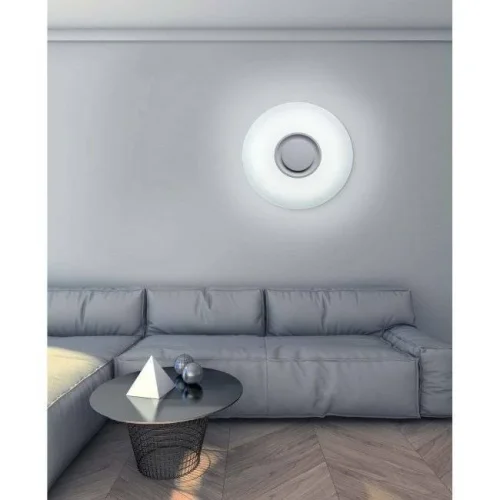 Светильник потолочный LED Норден 660012301 MW-Light белый 1 лампа, основание серое хром в стиле хай-тек  фото 9