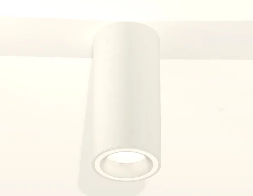 Светильник накладной Techno spot XS7442011 Ambrella light белый 1 лампа, основание белое в стиле хай-тек современный круглый фото 2