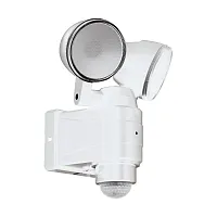 Прожектор LED с датчиком движения Casabas 98194 Eglo уличный IP44 белый 2 лампы, плафон белый в стиле современный LED