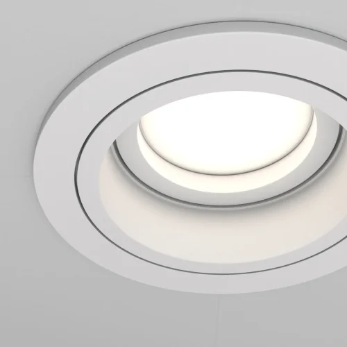 Светильник точечный Akron DL025-2-01W Maytoni белый 1 лампа, основание белое в стиле современный  фото 6