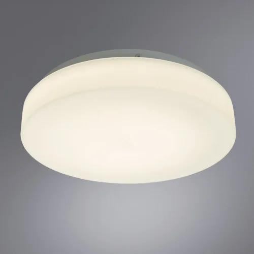 Светильник потолочный LED Aqua-Tablet Led A6836PL-1WH Arte Lamp белый 1 лампа, основание белое в стиле современный  фото 2