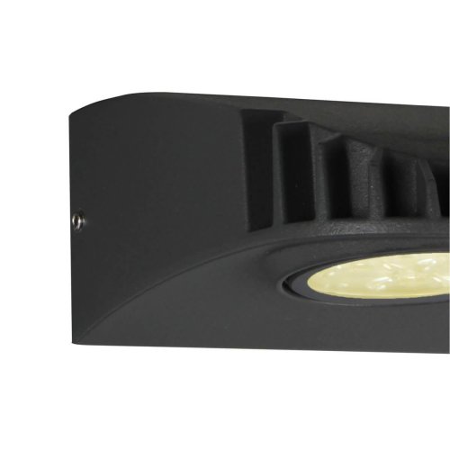 Настенный светильник Versus 3029-1W Favourite уличный IP54 чёрный 1 лампа, плафон прозрачный в стиле современный LED фото 3