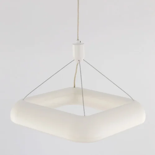 Светильник подвесной LED Паркер CL225B210 Citilux белый 1 лампа, основание белое в стиле современный квадраты фото 6