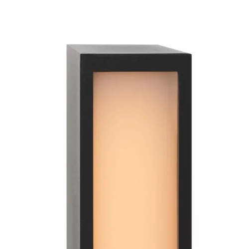 Парковый светильник LED Hof O422FL-L12GF Maytoni уличный IP54 чёрный 1 лампа, плафон чёрный в стиле хай-тек современный LED фото 2