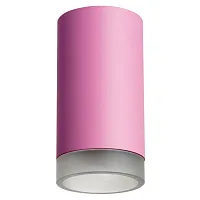 Светильник накладной Rullo R43230 Lightstar розовый 1 лампа, основание розовое в стиле современный круглый