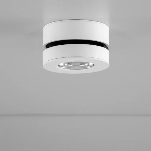 Светильник накладной LED Стамп CL558030N Citilux белый 1 лампа, основание белое в стиле хай-тек современный круглый фото 6