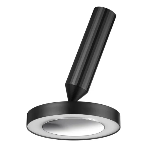 Светильник накладной LED Mirror 359279 Novotech чёрный 1 лампа, основание чёрное в стиле современный хай-тек  фото 6