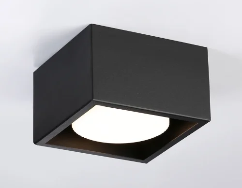 Светильник накладной TN70827 Ambrella light чёрный 1 лампа, основание чёрное в стиле современный хай-тек круглый фото 4