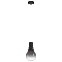 Светильник подвесной Chasely 43129 Eglo чёрный 1 лампа, основание чёрное в стиле современный 