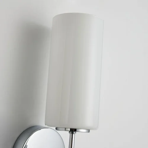 Бра Palmarius 2814-1W Favourite белый на 1 лампа, основание хром в стиле классический  фото 4