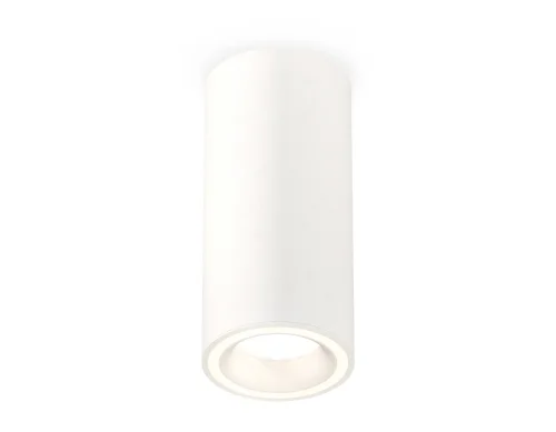 Светильник накладной Techno spot XS7442011 Ambrella light белый 1 лампа, основание белое в стиле хай-тек современный круглый