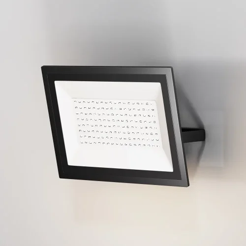 Прожектор LED Flood FL001-L100B4K Maytoni уличный IP чёрный 1 лампа, плафон прозрачный в стиле современный хай-тек LED