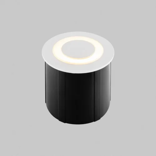 Встраиваемый светильник LED Limo O037-L3W3K Maytoni уличный IP65 белый 1 лампа, плафон белый в стиле современный LED фото 2