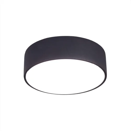 Светильник накладной LED Тао CL712122N Citilux белый 1 лампа, основание чёрное в стиле современный круглый