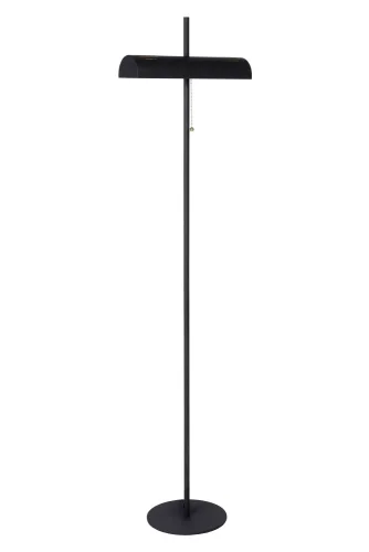 Торшер Glendale 20722/02/30 Lucide  чёрный 2 лампы, основание чёрное в стиле классический лофт винтаж
 фото 2