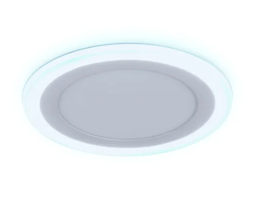 Светильник точечный LED Downlight DCR363 Ambrella light белый 1 лампа, основание белое в стиле современный хай-тек круглый фото 3