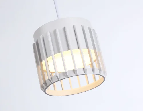Светильник подвесной TN71170 Ambrella light белый 1 лампа, основание белое в стиле хай-тек современный  фото 3