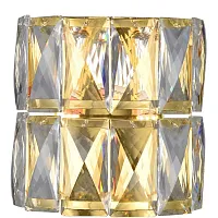 Бра Sparti 1023/03/02W Stilfort прозрачный 2 лампы, основание золотое в стиле классический 