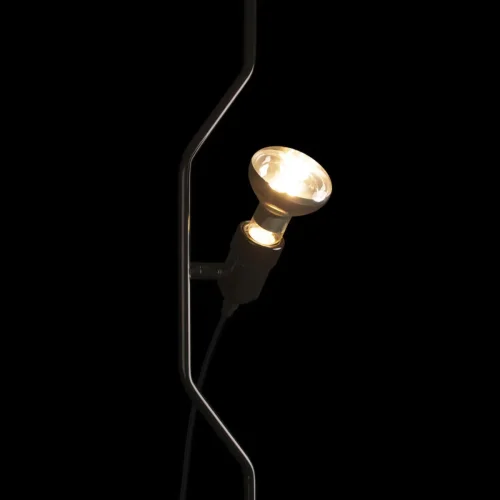 Светильник подвесной Parentesi 10346-1 Black LOFT IT без плафона 1 лампа, основание чёрное в стиле модерн на растяжку фото 6