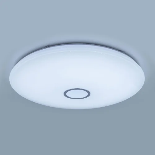 Светильник потолочный LED с пультом Старлайт CL703A140G Citilux белый 1 лампа, основание белое в стиле современный с пультом фото 3