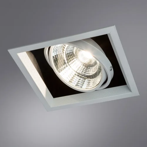 Светильник карданный LED Merga A8450PL-1WH Arte Lamp белый 1 лампа, основание белое в стиле современный  фото 2