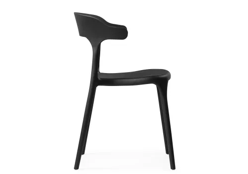 Пластиковый стул Vite black 15597 Woodville, /, ножки/пластик/чёрный, размеры - ****490*480 фото 3
