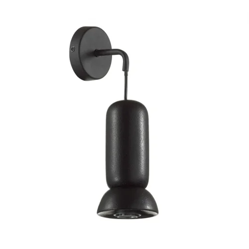 Бра Kerama 5054/1WD Odeon Light чёрный на 1 лампа, основание чёрное в стиле современный 