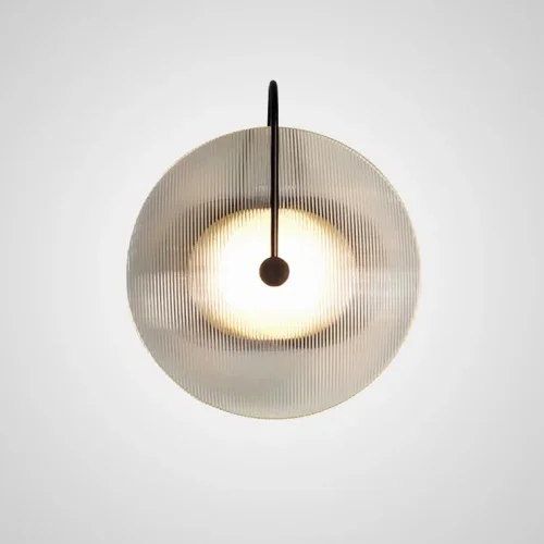 Настенный светильник EMMEN Черный 140657-26 ImperiumLoft белый на 1 лампа, основание чёрное в стиле лофт современный 