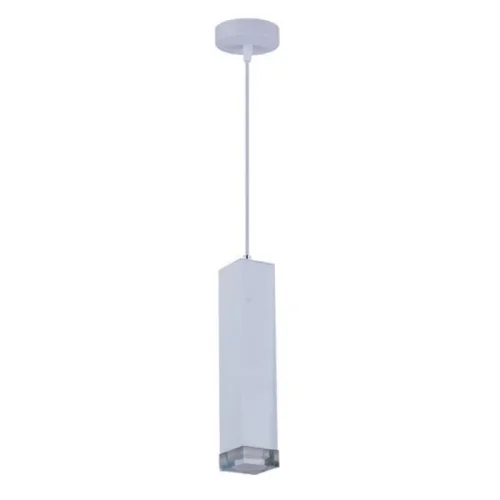 Светильник подвесной Faino 2068/81/01P Stilfort фиолетовый 1 лампа, основание хром в стиле современный трубочки